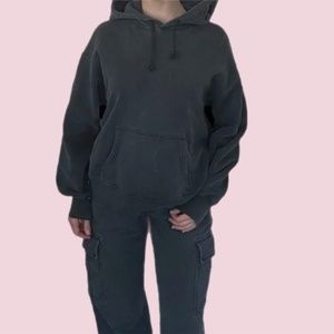 TNA Cozy Navy Sweatsuit FULL SET